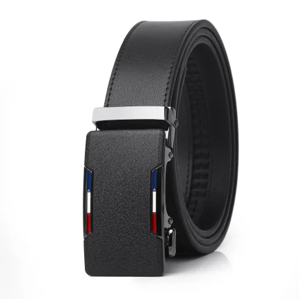 Designer Belt Men Leather Automatic Buckle Belt Trend Genuine High-grade Leather Business Young People Belt